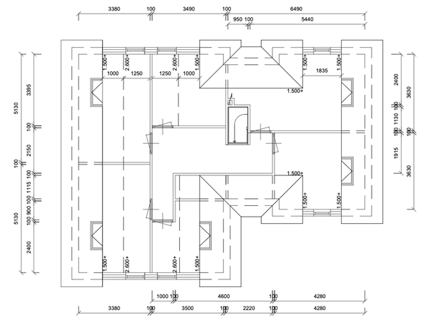 Floorplan - Bosruiterweg 25-111, 3897 LV Zeewolde